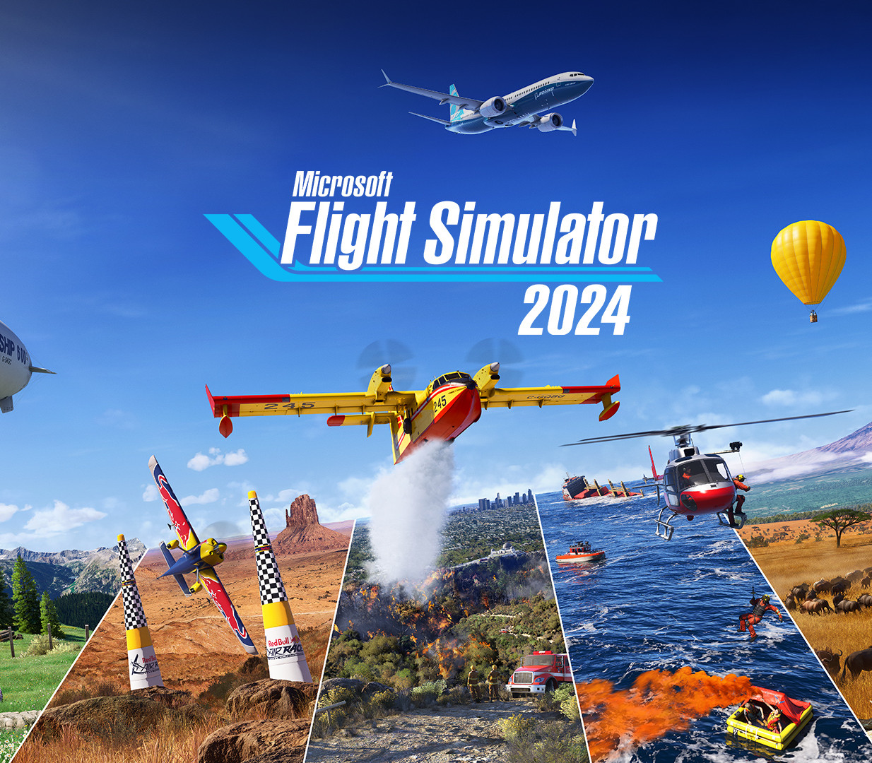 Microsoft Flight Simulator 2024 US Xbox Series X|S / PC CD Key Logo