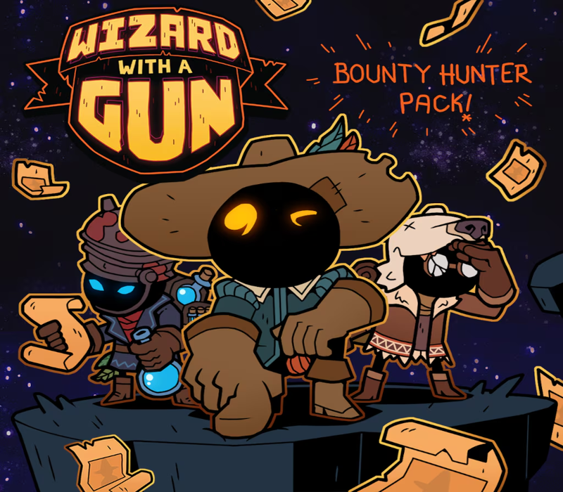 Wizard with a Gun - Bounty Hunter Pack DLC PC Steam CD Key Logo