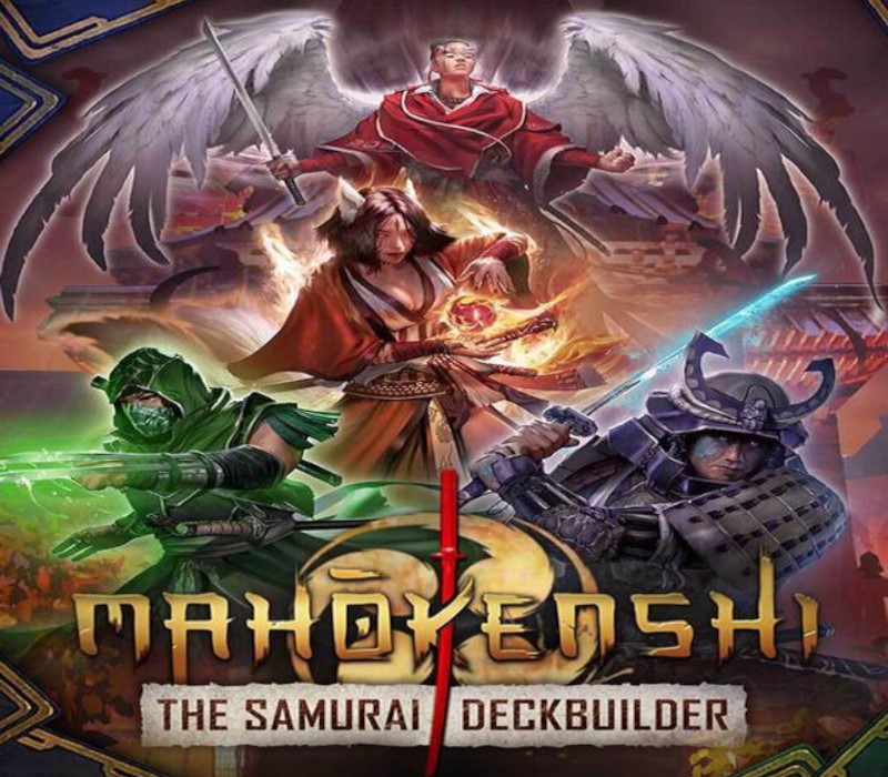Mahokenshi - The Samurai Deckbuilder RoW PC Steam CD Key Logo