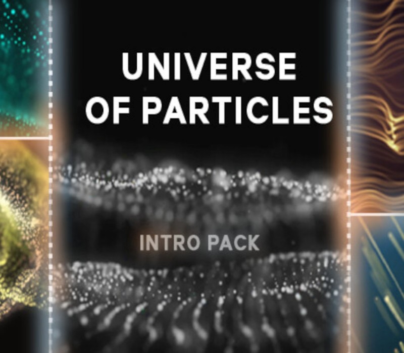 Movavi Video Editor 2023 - Universe of Particles Intro Pack DLC PC Steam CD Key Logo