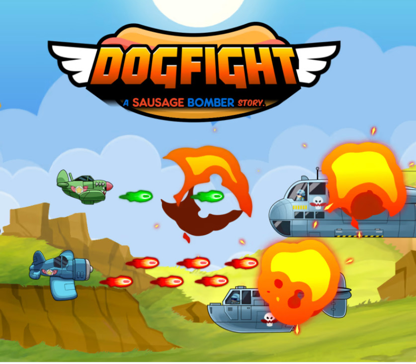 Dogfight: A Sausage Bomber Story Steam CD Key Logo