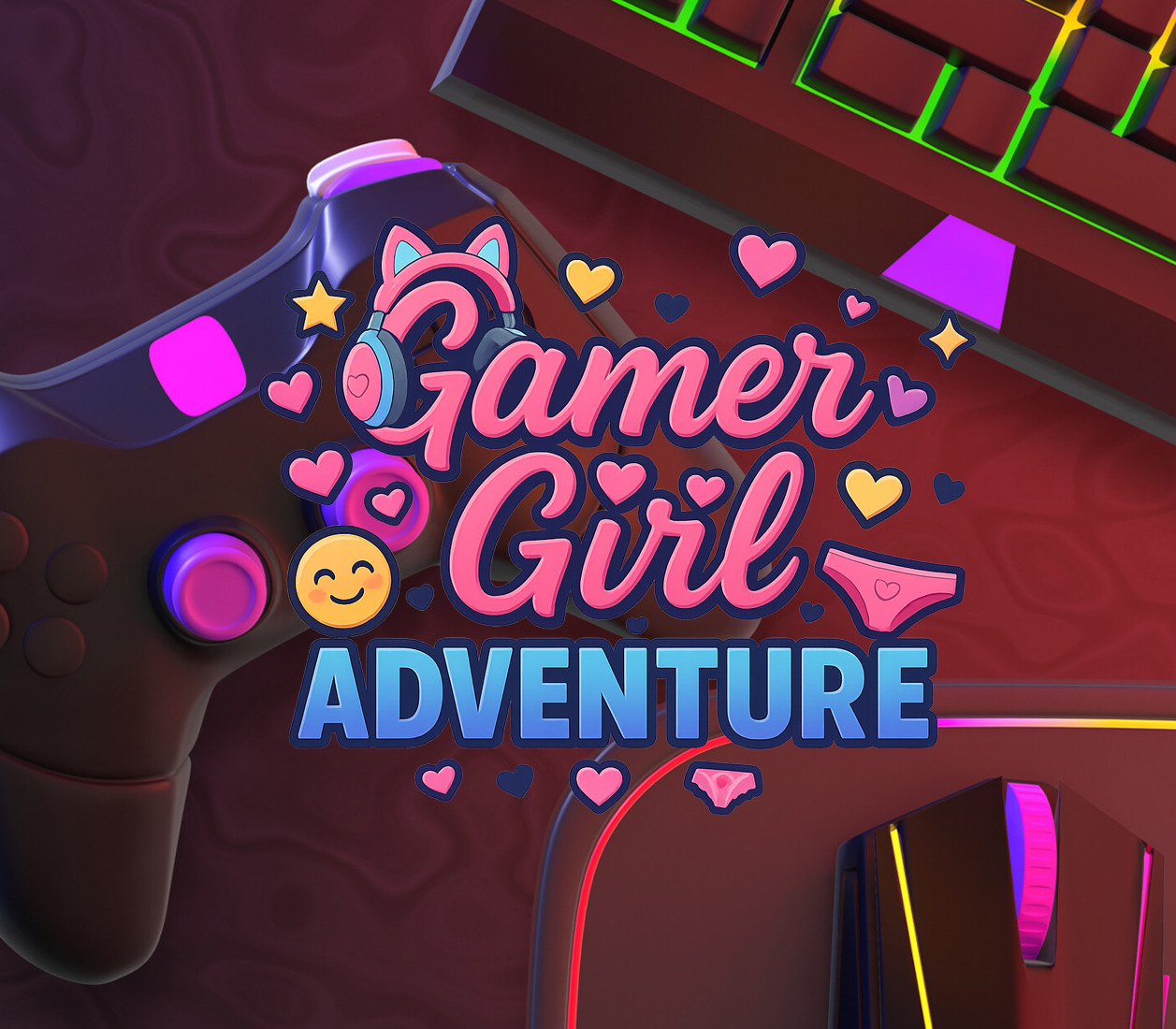 Gamer Girl Adventure PC Steam CD Key Logo