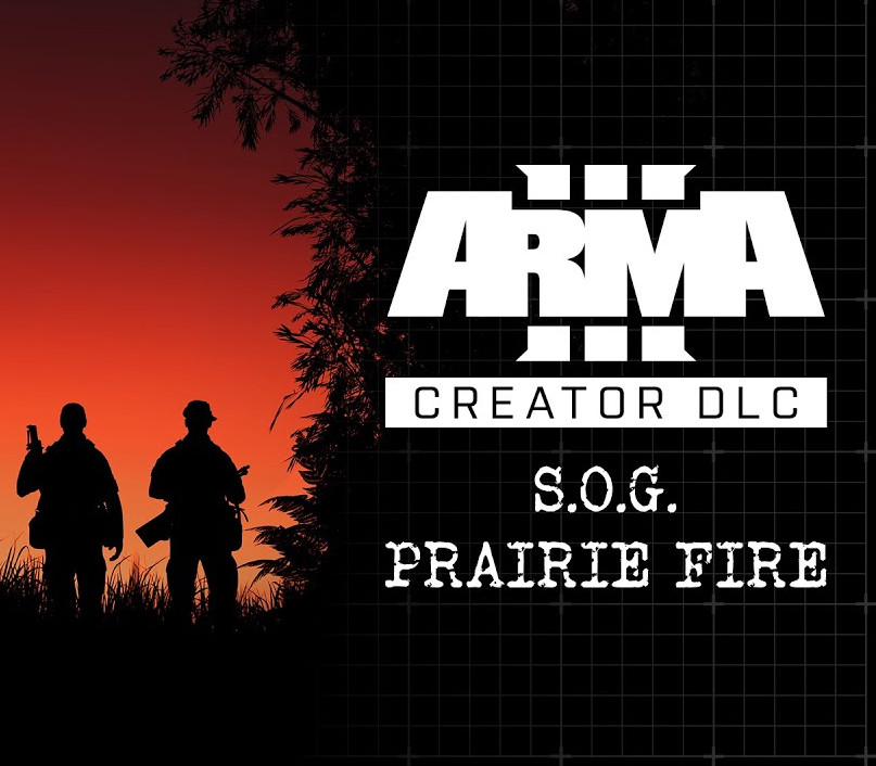 Arma 3 Creator DLC: S.O.G. Prairie Fire DLC PC Steam CD Key Logo