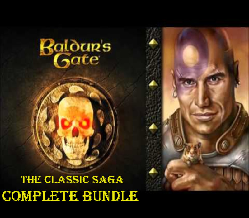 Baldur's Gate: The Classic Saga Complete Bundle Steam CD Key Logo