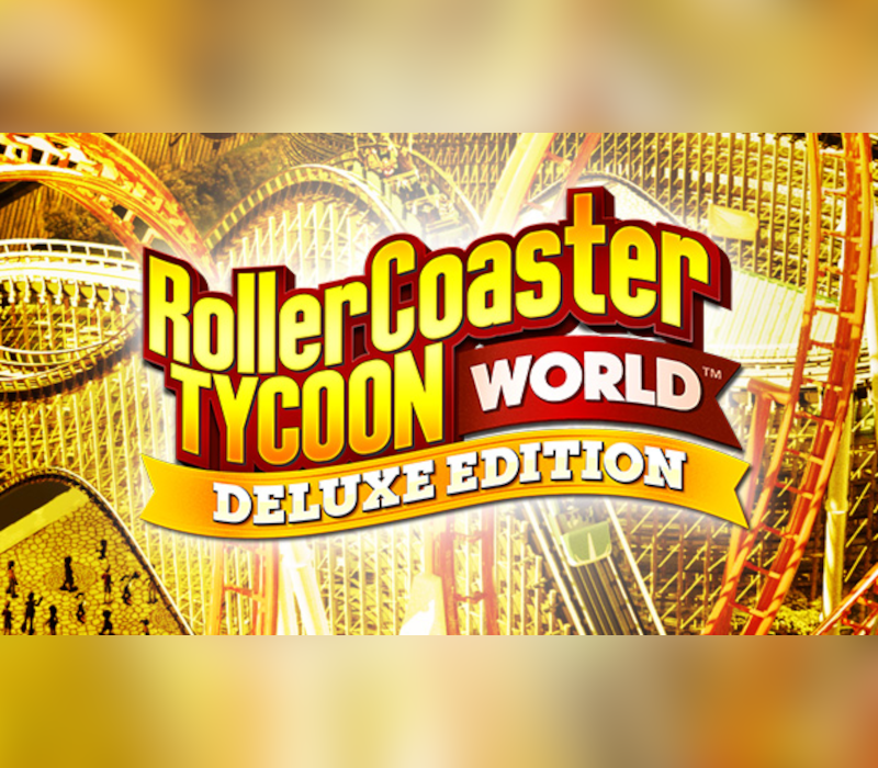 RollerCoaster Tycoon World Deluxe Edition PC Steam CD Key Logo