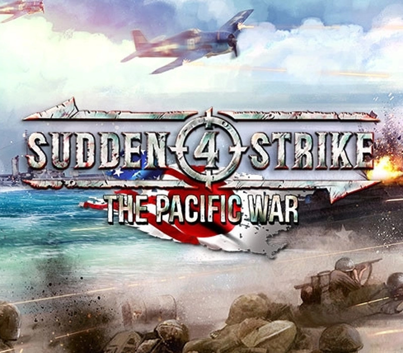 Sudden Strike 4 - The Pacific War DLC EU PC Steam CD Key Logo