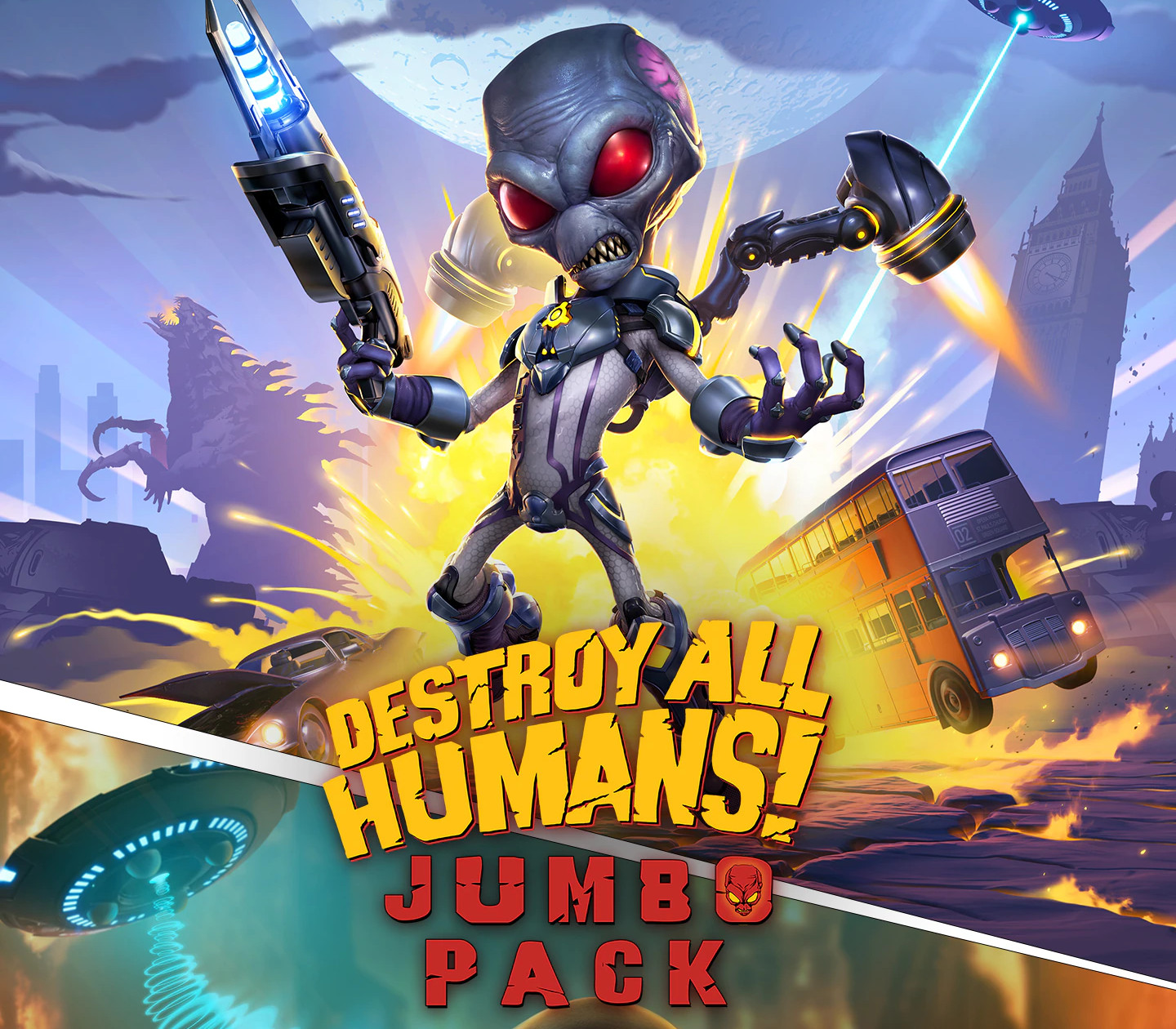 Destroy All Humans!: Jumbo Pack AR XBOX One / Xbox Series X|S CD Key Logo