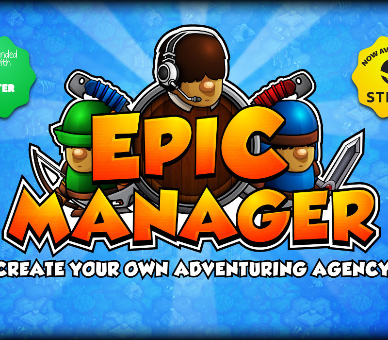 Epic Manager: Create Your Own Adventuring Agency Steam CD Key Logo