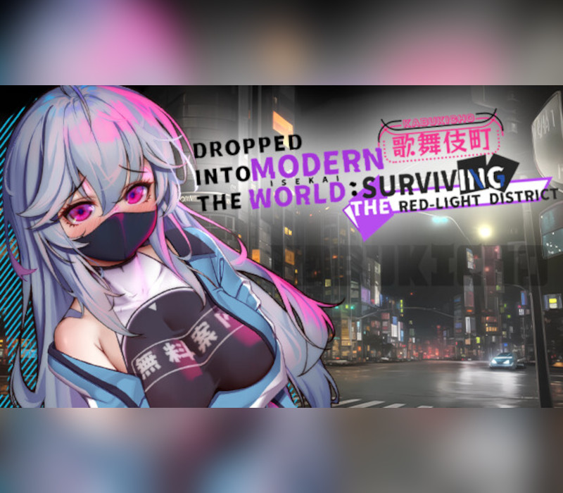 Dropped into the Modern World: Surviving the Red-Light District PC Steam CD Key Logo