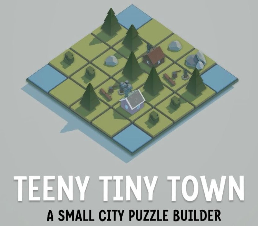 Teeny Tiny Town PC Steam CD Key Logo