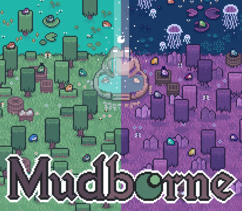 Mudborne: Frog Management Sim PC Steam CD Key Logo