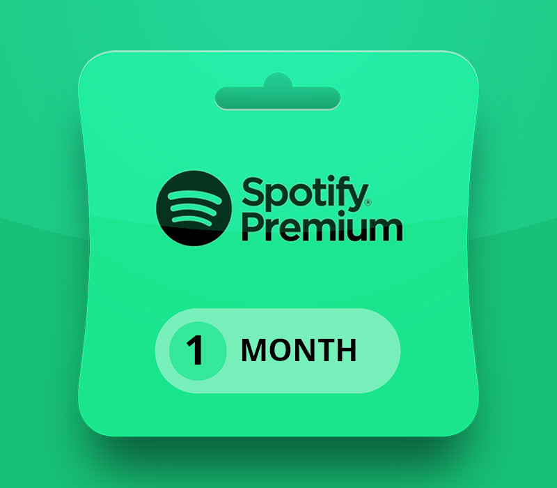 Spotify Premium 1-month Subscription Card BR Logo