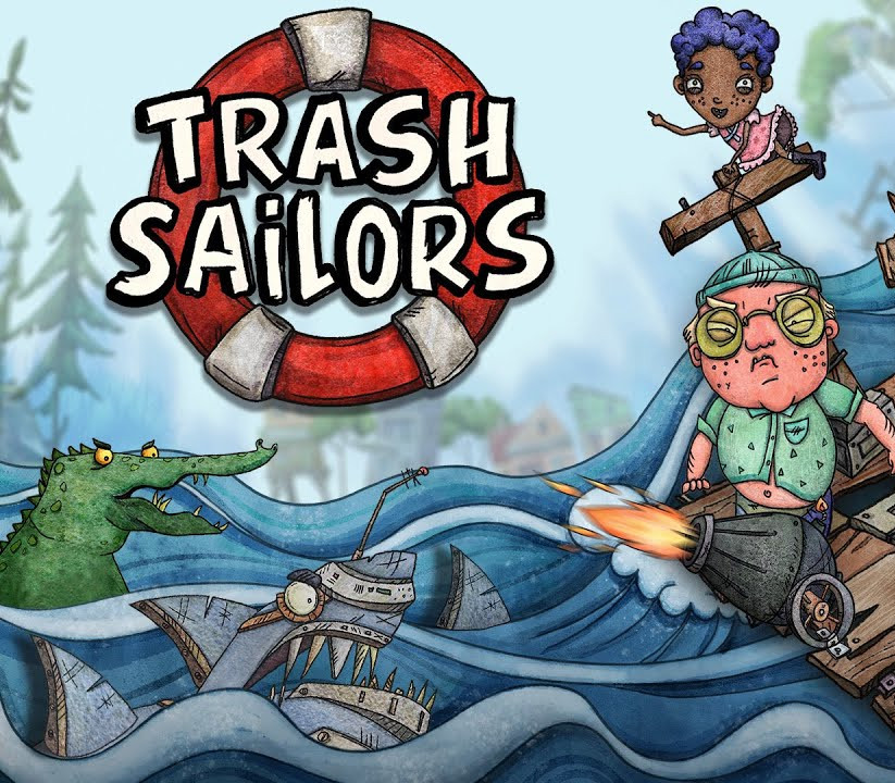 Trash Sailors PC Steam CD Key Logo
