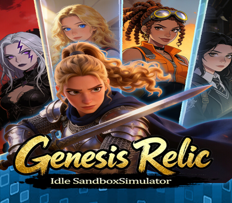 Genesis Relic: Idle Sandbox Simulator PC Steam CD Key Logo