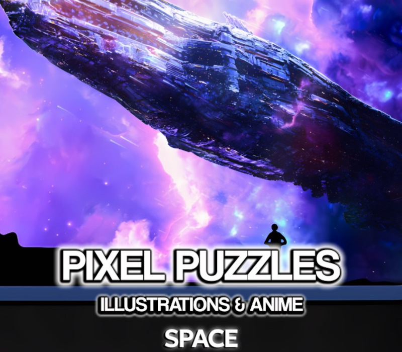Pixel Puzzles Illustrations & Anime - Jigsaw Pack: Space DLC PC Steam CD Key Logo