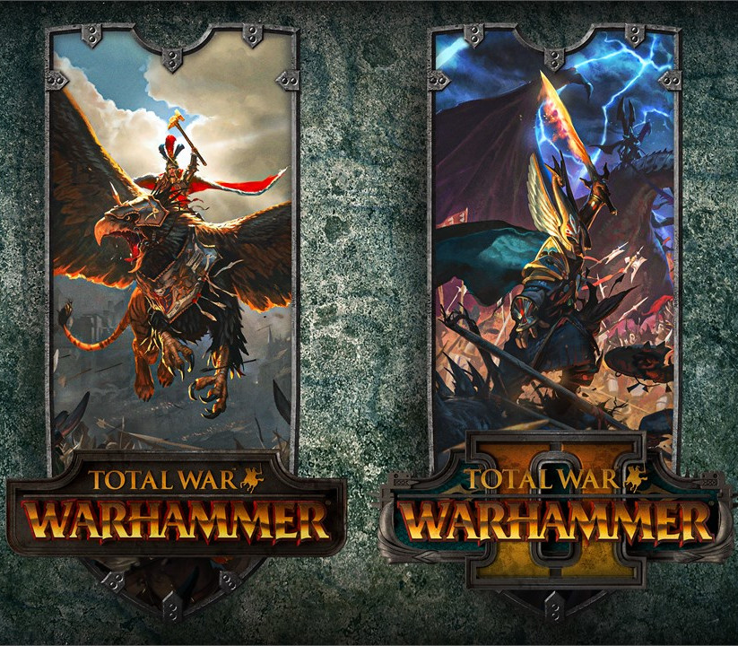 Total War: WARHAMMER Double Pack Bundle EU PC Steam CD Key Logo