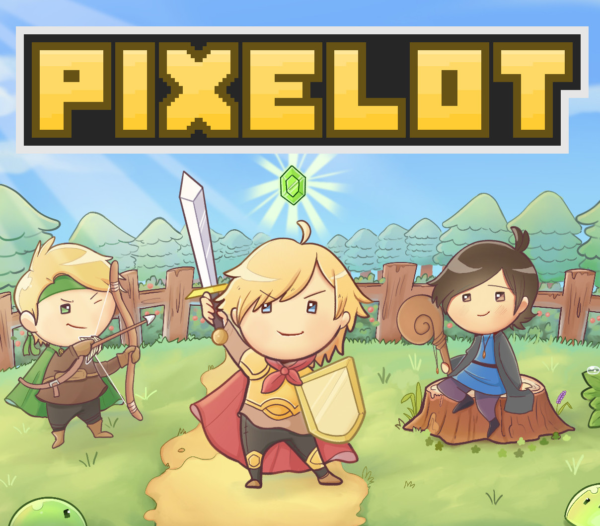 Pixelot PC Steam CD Key Logo