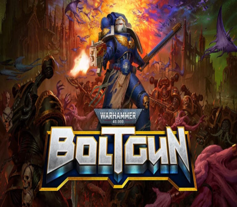 Warhammer 40,000: Boltgun EU PC Steam CD Key Logo