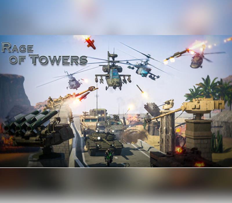 Rage Of Towers Steam CD Key Logo