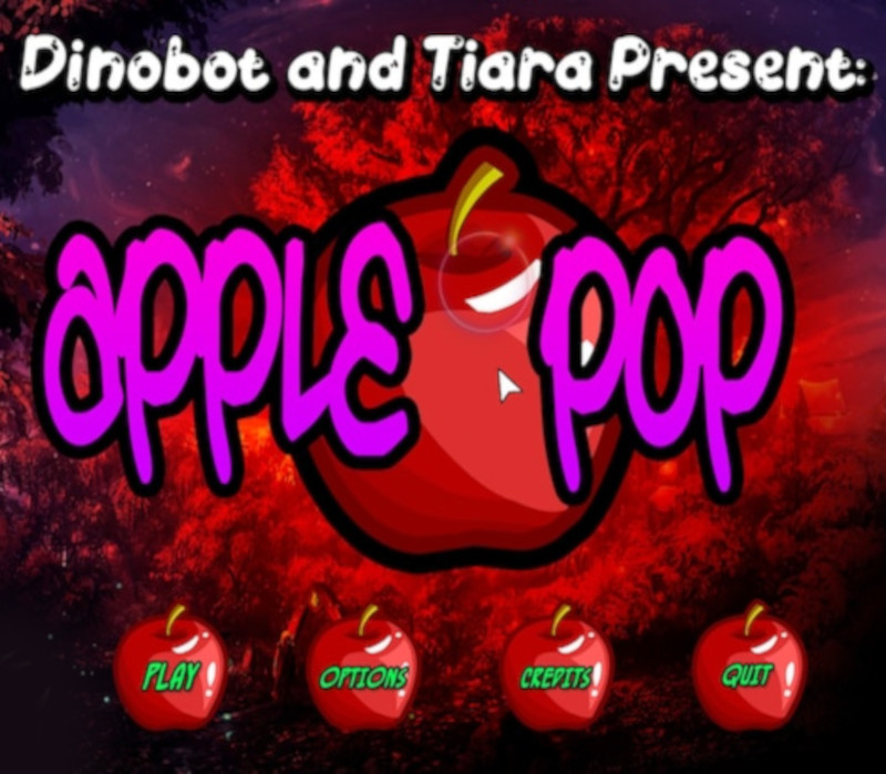 Dinobot and Tiara Present: ApplePop PC Steam CD Key Logo
