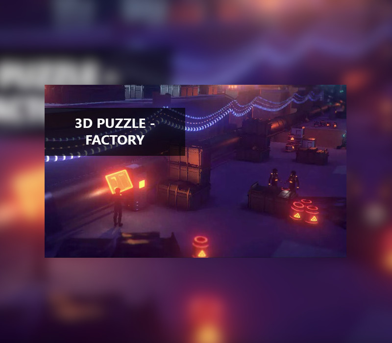 3D PUZZLE - Factory Steam CD Key Logo