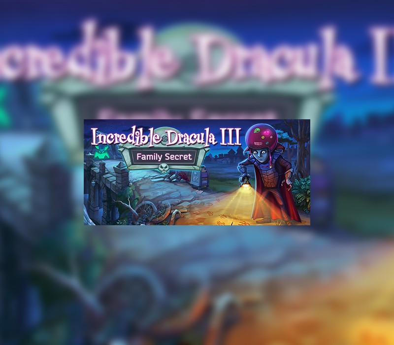 Incredible Dracula 3: Family Secret Steam CD Key Logo