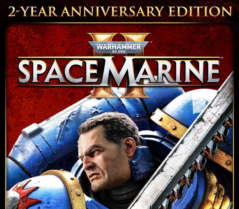 Warhammer 40,000: Space Marine 2 - 2-Year Anniversary Edition PC Steam CD Key Logo