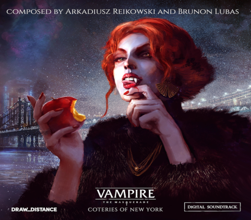 Vampire: The Masquerade - Coteries of New York Digital Soundtrack DLC PC Steam CD Key Logo