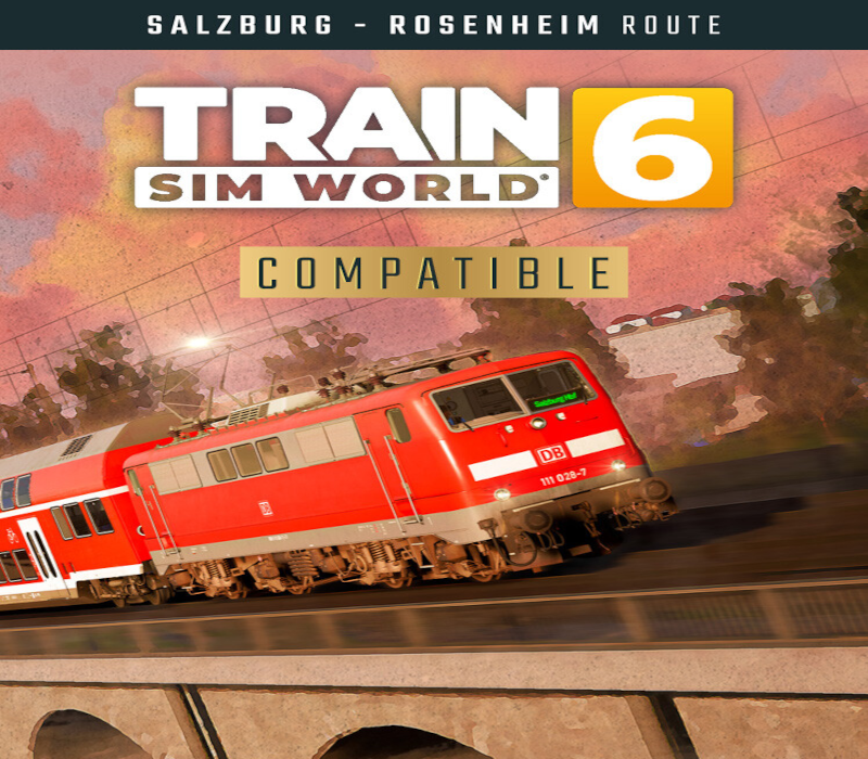 Train Sim World 6: Bahnstrecke Salzburg - Rosenheim Route Add-On DLC EU XBOX One / Xbox Series X|S / PC CD Key Logo
