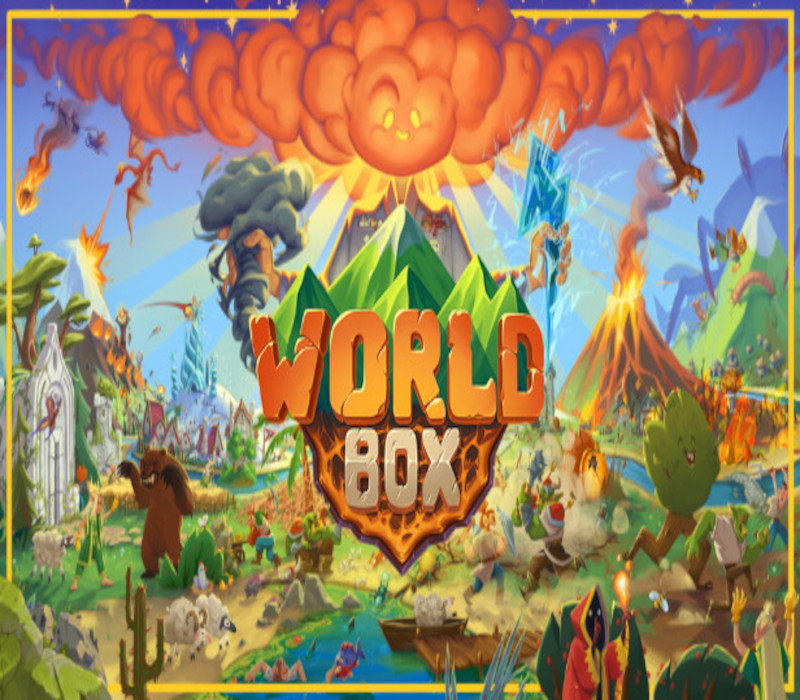 WorldBox - God Simulator PC Steam CD Key Logo