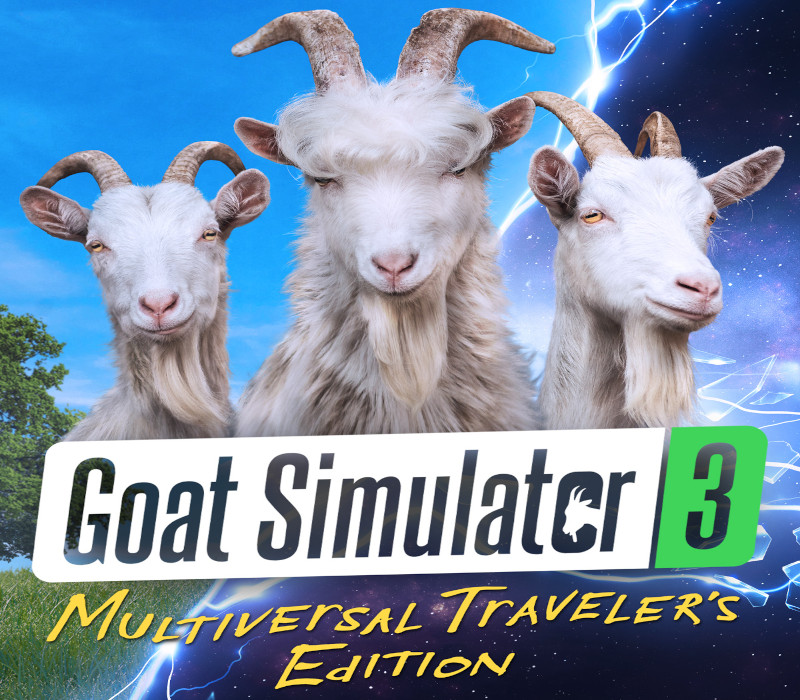 Goat Simulator 3: Multiversal Traveler's Edition US Xbox Series X|S CD Key Logo