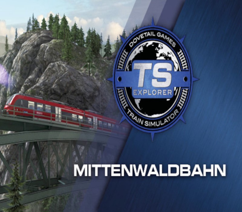 Train Simulator: Mittenwaldbahn: Garmisch-Partenkirchen - Innsbruck Route Add-On DLC Steam CD Key Logo
