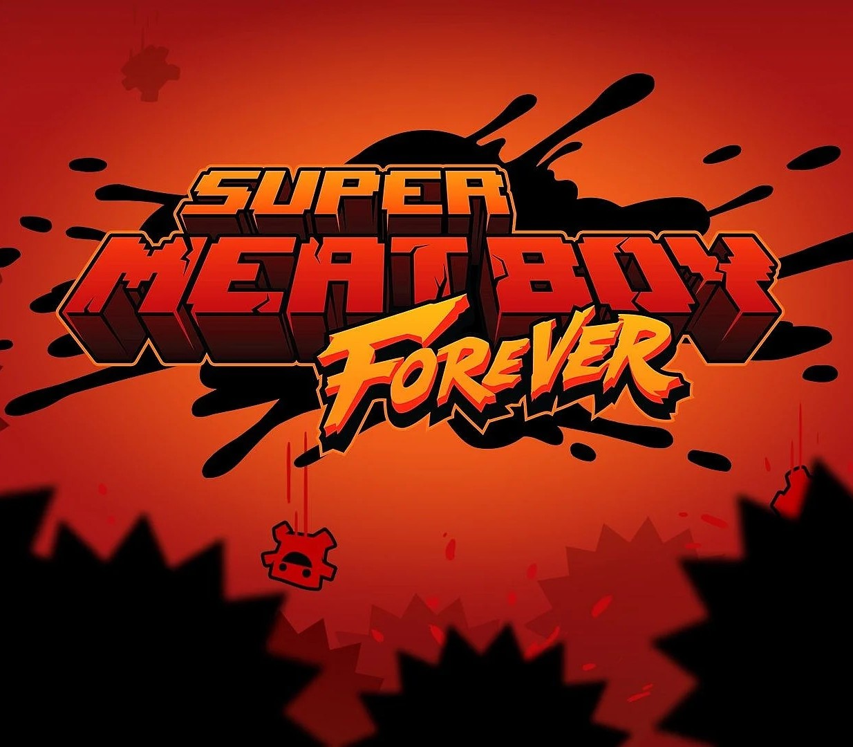 Super Meat Boy Forever EU PC Steam CD Key Logo