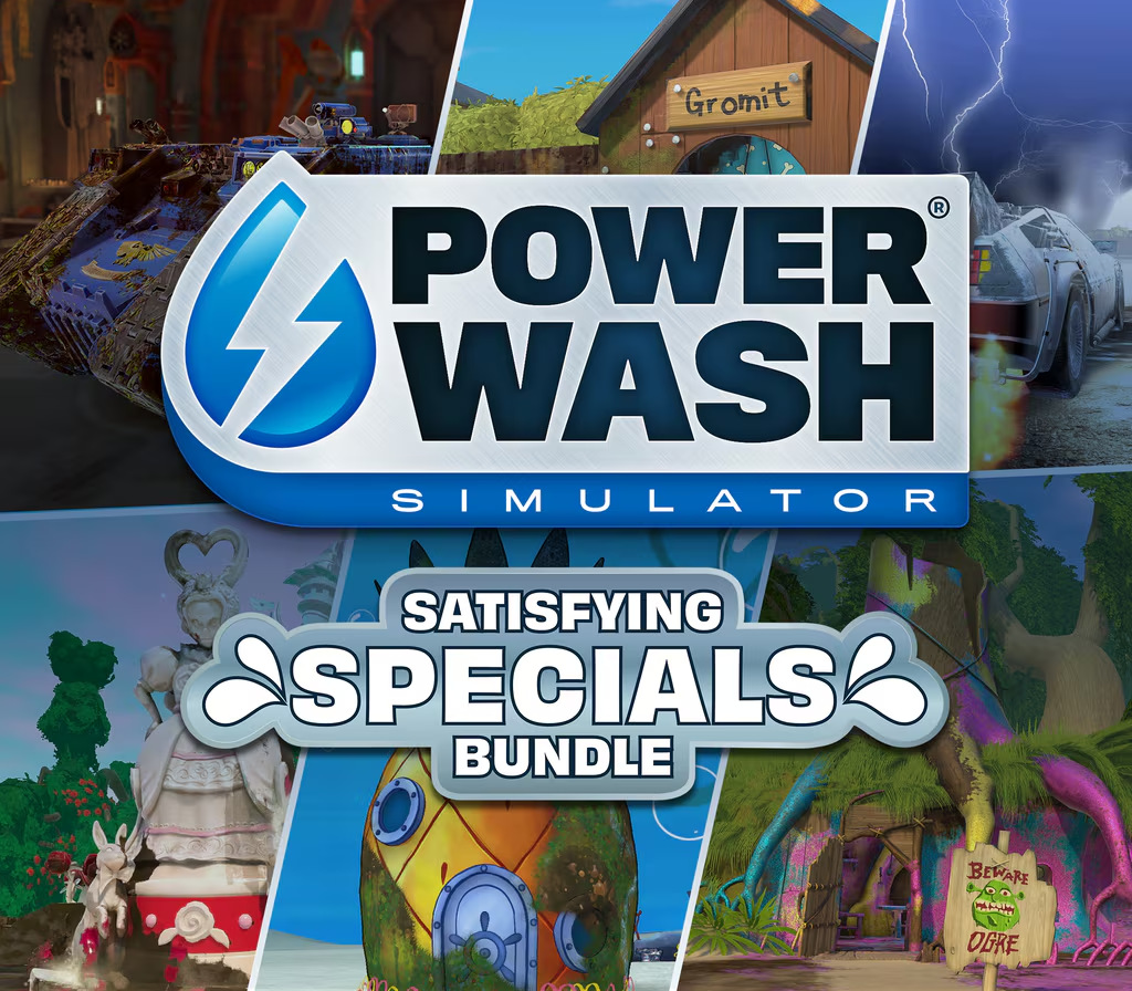 PowerWash Simulator: Satisfying Specials Bundle EU XBOX One / Xbox Series X|S / PC CD Key Logo