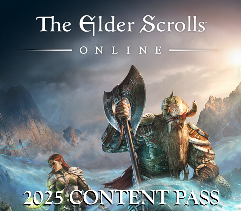The Elder Scrolls Online - 2025 Content Pass DLC PC Steam CD Key Logo