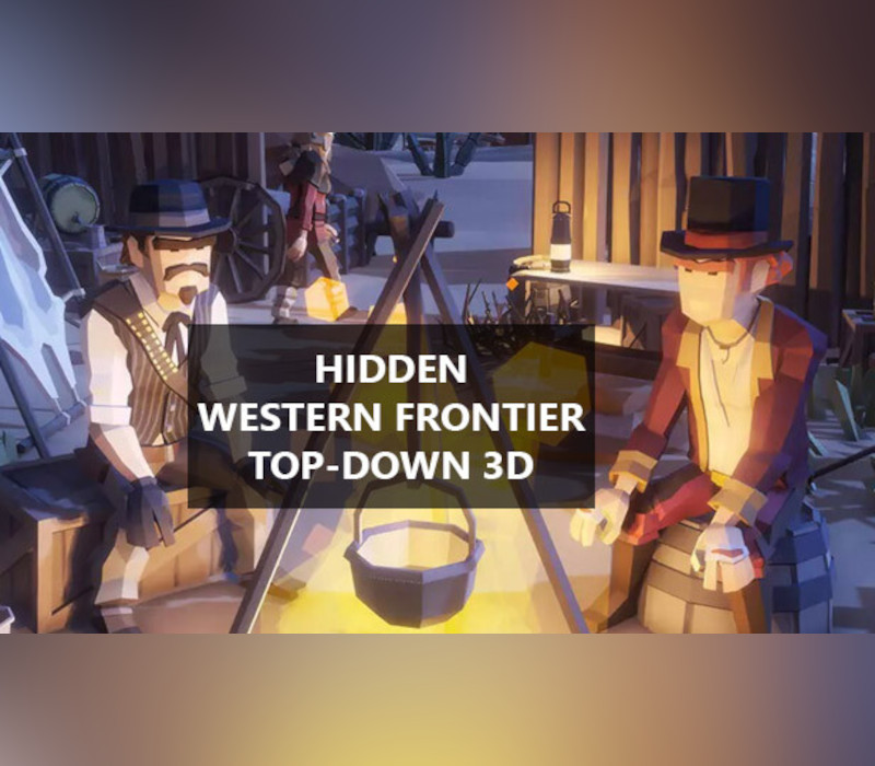 Hidden Western Frontier Top-Down 3D PC Steam CD Key Logo