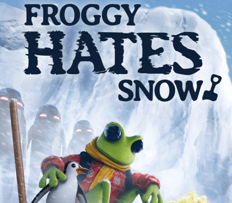 FROGGY HATES SNOW PC Steam CD Key Logo