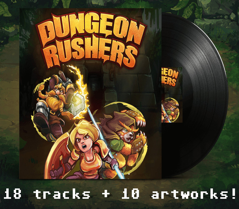 Dungeon Rushers - Soundtrack and Wallpapers DLC Steam CD Key Logo