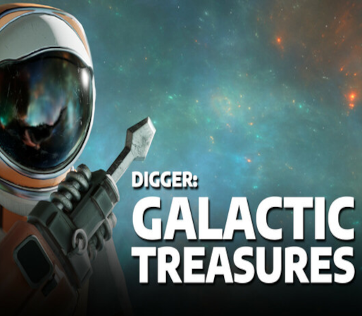 Digger: Galactic Treasures PC Steam CD Key Logo