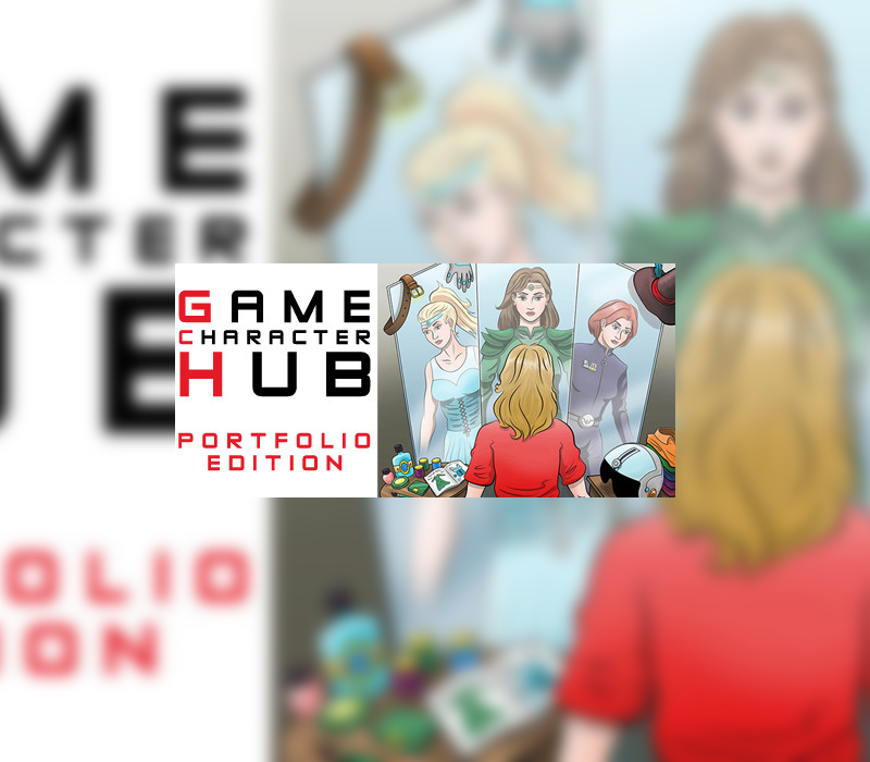 Game Character Hub: Portfolio Edition Steam CD Key Logo