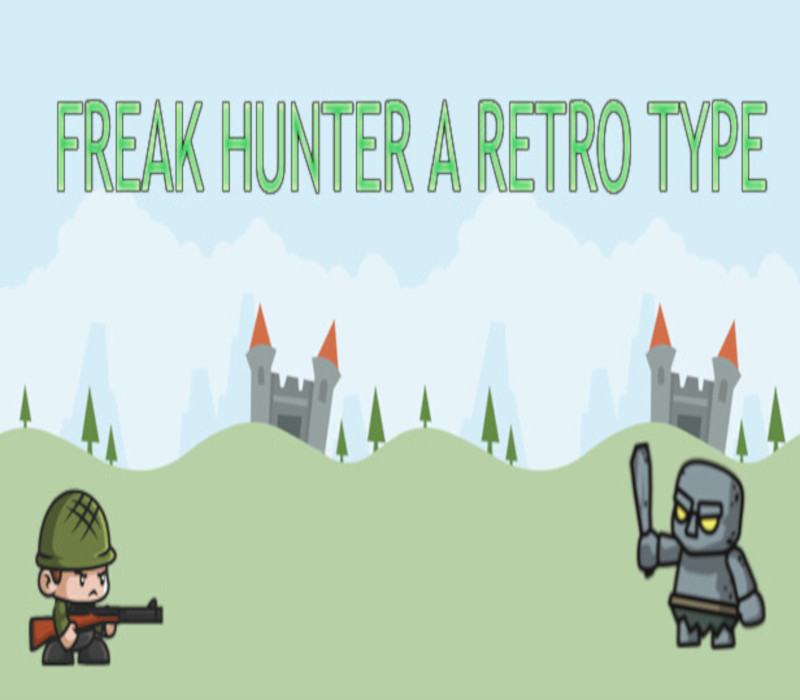 Freak Hunter A Retro Type Steam CD Key Logo