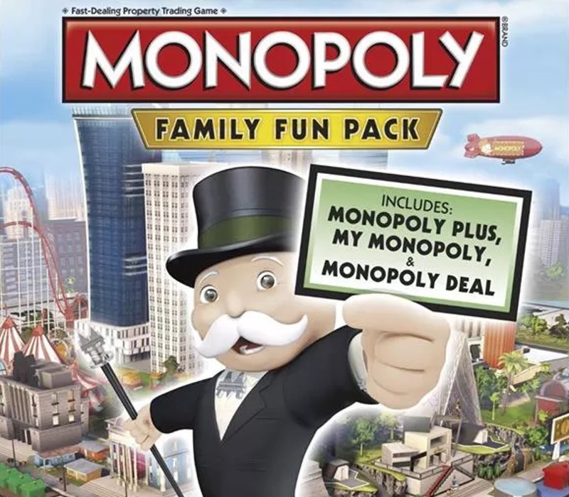 MONOPOLY FAMILY FUN PACK AR XBOX One / Xbox Series X|S CD Key Logo