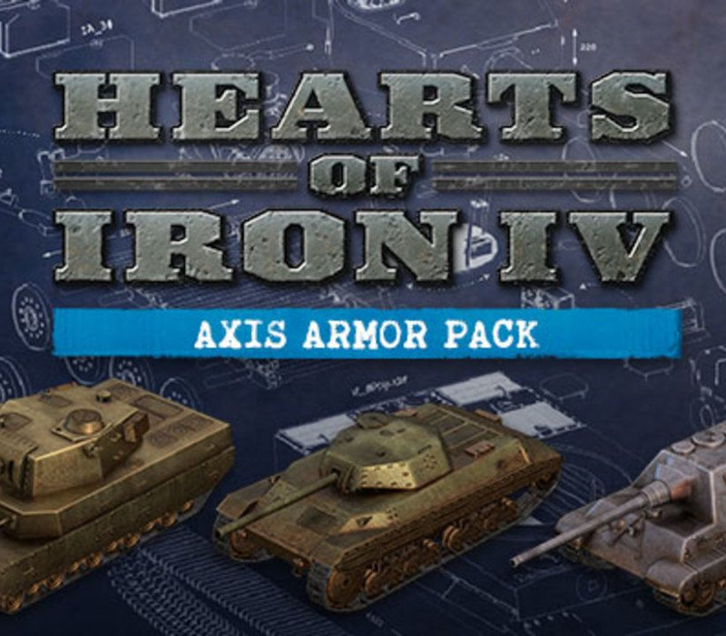 Hearts of Iron IV - Axis Armor Pack DLC PC Steam CD Key Logo