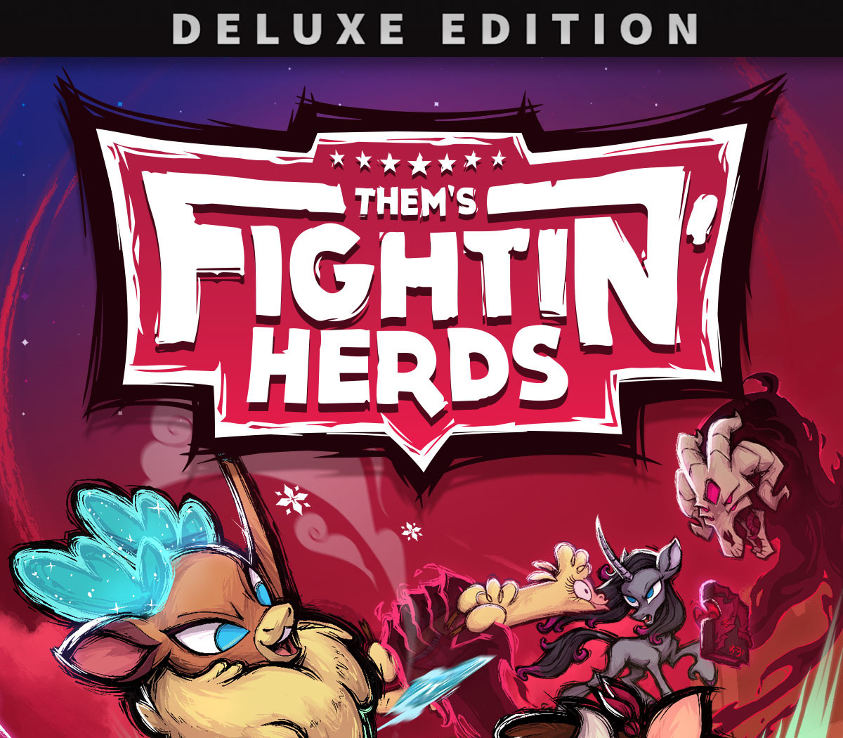 Them's Fightin' Herds: Deluxe Edition Steam CD Key Logo