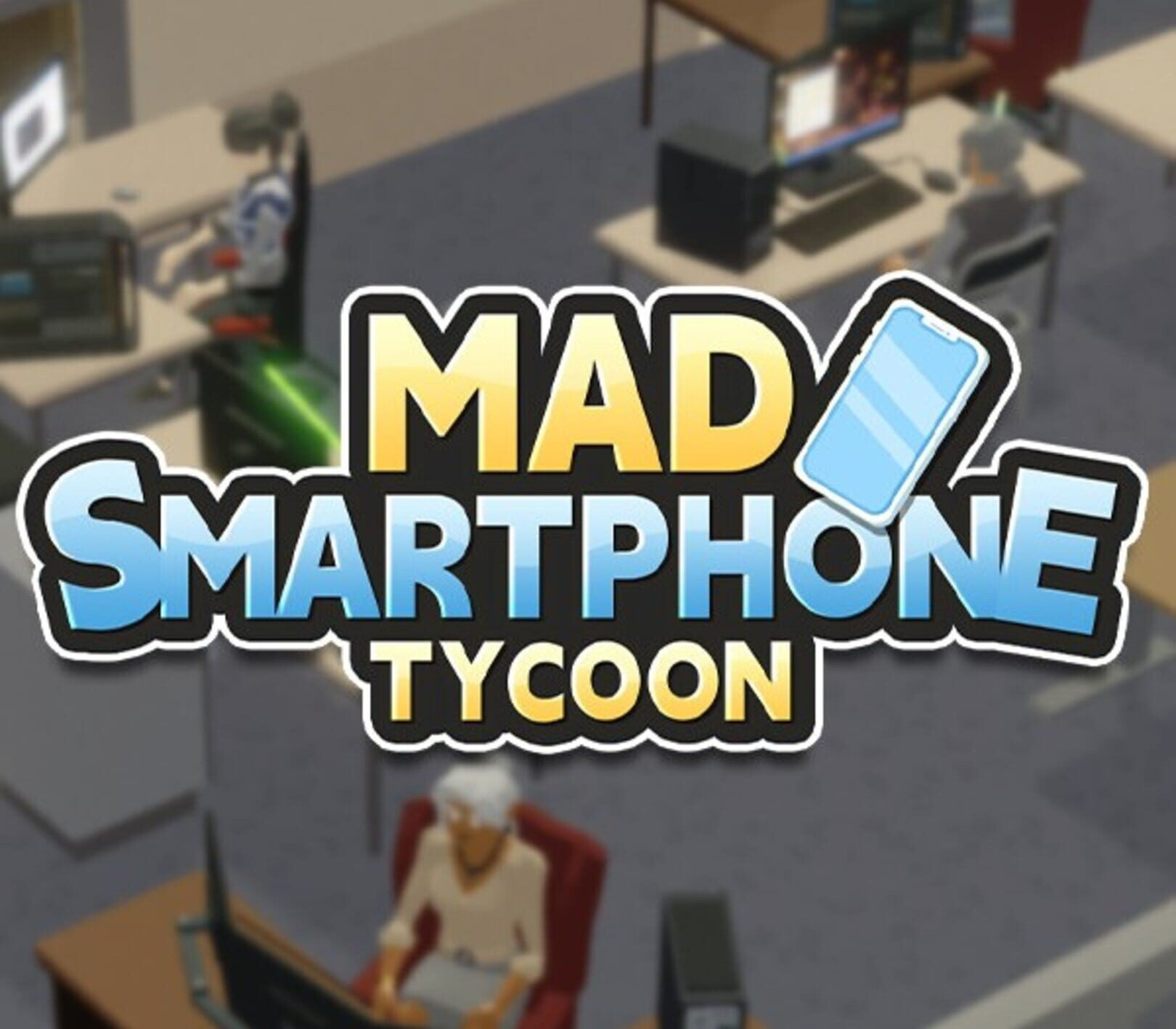 Mad Smartphone Tycoon PC Steam CD Key Logo