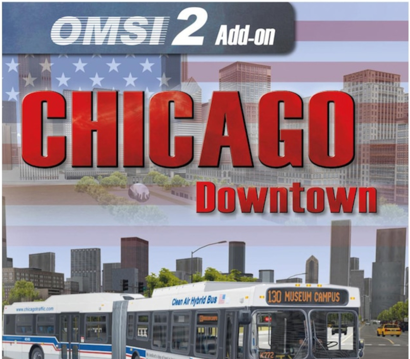OMSI 2 - Add-on Chicago Downtown DLC PC Steam CD Key Logo