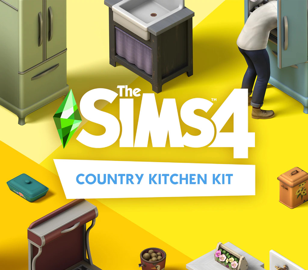 The Sims 4 - Country Kitchen Kit DLC PC EA App CD Key Logo