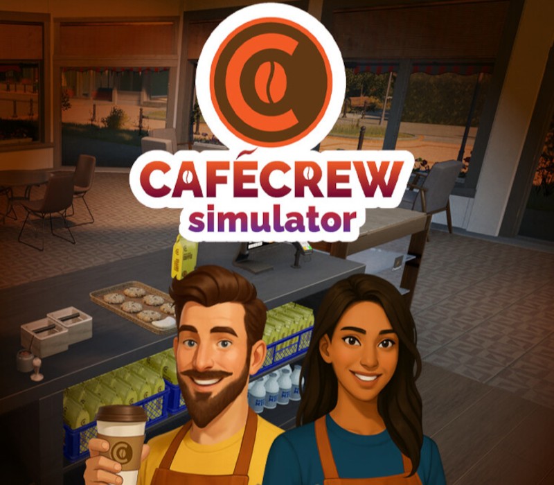 Cafe Crew Simulator PC Steam CD Key Logo