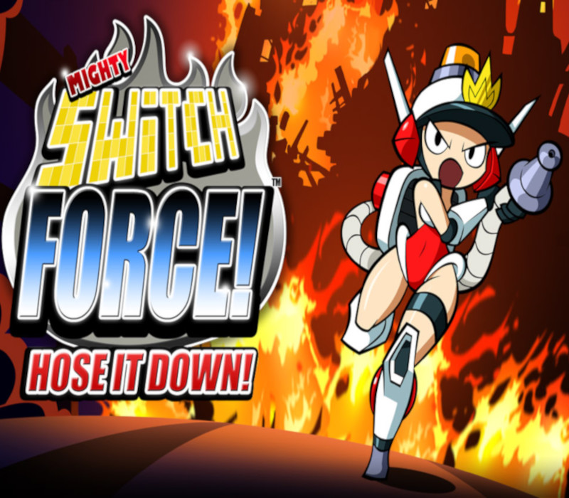 Mighty Switch Force! Hose It Down! Steam CD Key Logo