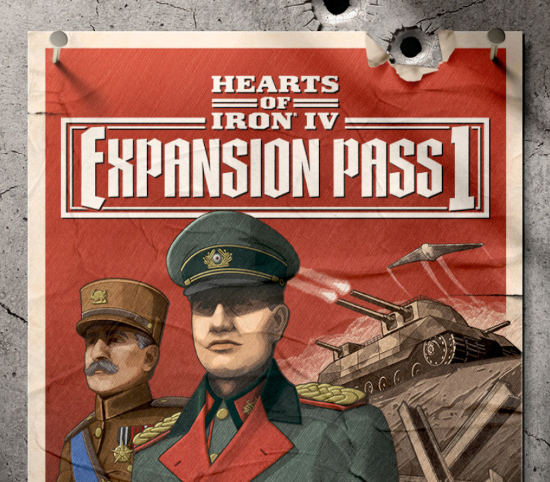 Hearts of Iron IV: Expansion Pass 1 Last Chance Bundle PC Steam CD Key Logo